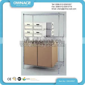 Heavy Duty Chrome Metal Wire Display Rack For Housedold thumbnail-4