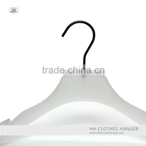 The HEAD White Palstic Suit Hanger With Notches,contour Style,swivel Hook thumbnail-3