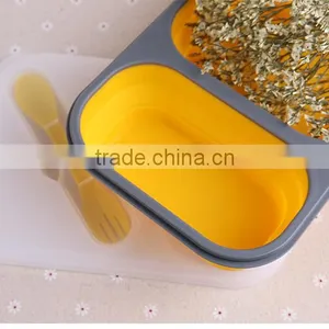 2 Compartment High Capacity Dinnerware Sets Lunch Box Food Container thumbnail-5