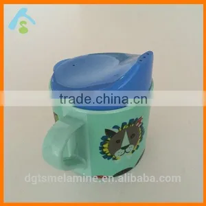 Cute Good Size Melamine Mug With Double Handles for Kids thumbnail-6