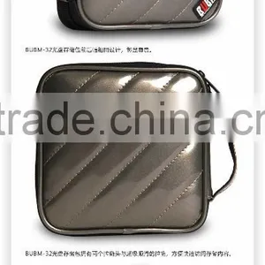Fashion Copper 32 Capacity PU Leather Cover CD Case DVD Case Car Disc Case thumbnail-3