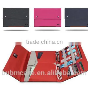 BUBM 2016 Folding Waterproof Customized Printed Laptop Cover Case Nylon Laptop Sleeve thumbnail-1