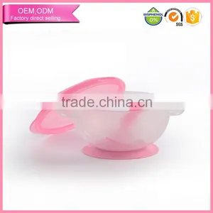 Baby Tableware Plastic Baby Suction Bowl With Spoon thumbnail-1