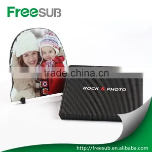 Polished Rock Sublimation Blanks Suppliers Semicircle Rock Sublimation thumbnail-6