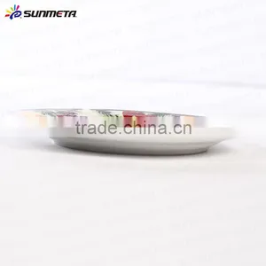 8'' Plate With Flower Trim Sublimation Blank Ceramic Plate -made in China thumbnail-5