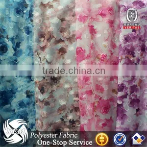 Dinosaur Print Fabric 3d Flower Lace Embroidered Fabric 1000d Cordura Printed Fabric thumbnail-1