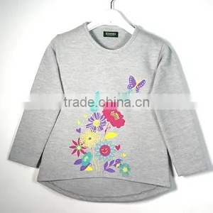 Girls t Shirts Printed, Girls Clothes, Cotton Printing Child t Shirts thumbnail-1
