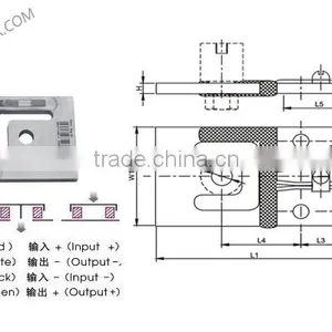 Small Platform Scale Load Cell thumbnail-3