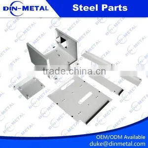 CNC Galvanized Laser Cutting Sheet Metal Stamping Bending Service Sheet Metal Flat Machines Parts thumbnail-1