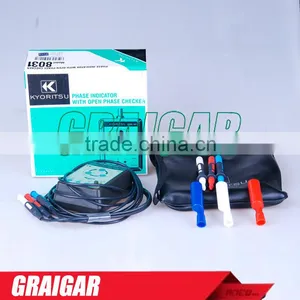 KYORITSU 8031CE Portable Phase Indicator Detector With Open Phase Checker thumbnail-3