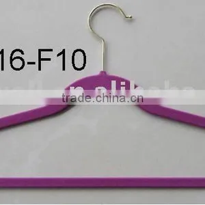 DJ916-F10 Flocked Hangers thumbnail-1