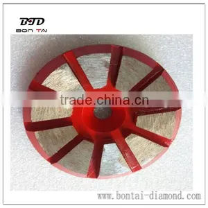 3"10-Seg Metal Bond Diamond Grinding Pads Concrete Floor Surface Prep Metals thumbnail-5