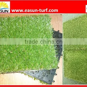Artificial Turf Interlocking Tile thumbnail-1