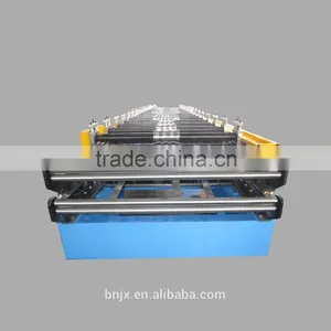 China Supplier Aluminum Plate Double Layer Cold Forming Machine thumbnail-2