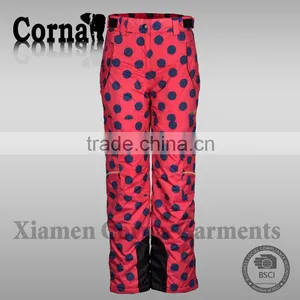 Promotional Winter Warming Heating 100% Polyester Windproof Waterproof Zipped Pocket Lady Pants Made in China thumbnail-2