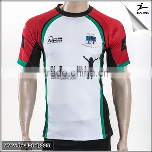 Wholesale Quality Custom Make Christmas Sublimated Rugby Jersey,sublimation Soccer Jersey thumbnail-1