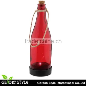 Light Lighting, Green Light Solar Bottle Glass, Patio Lamp Hanging Garden Light Solar thumbnail-1