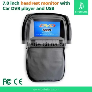 Manufacturers 7inch TFT LCD DVD Headrest Car Monitor Car Headrest thumbnail-5