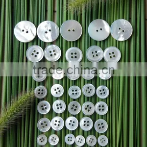 Top Class White Mother of Pearl Button for Womanswear& Menswear thumbnail-1