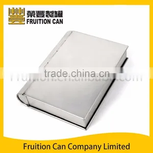 Large Book Metal Tin Case thumbnail-1