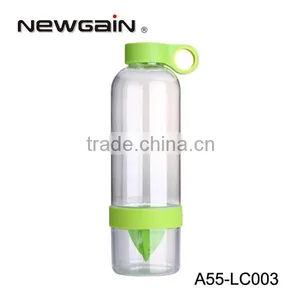 Hot Sale,PP+PC Juicer Bottle.Lemon Cup.Juice Citrus Fruit Squeezer Infuser Orange Lemon Lime Press Juicer Bottle Zinger thumbnail-1