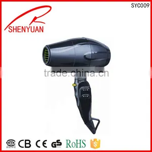 Hot Selling 220V SYC004 Professional Long Life AC Motor Plastic Hair Dryer Blow Drier Made in China Barber Shop Equipment thumbnail-1