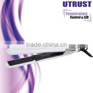 Salon Use&home Use Hair Straightener With PTC Heat, Hair Iron 230c, 3D Painting Hair Iron Ceramic Hair Straightener Brush Lcd thumbnail-1