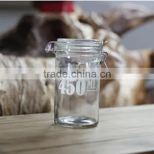 100ml Mini Empty Pudding Milk Glass Bottle Mason Jar Wholesale thumbnail-1