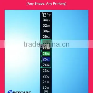 LCD Color Changing Aquarium Thermometer With Customized Shape and Printing thumbnail-1