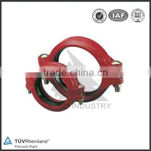 China Manufacturer Custom Tube Pipe Fitting Saddle Clamp thumbnail-1