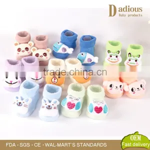 Baby Socks Wholesale Knitted Seamless Anti Slip For Toddler Cotton Sock thumbnail-3