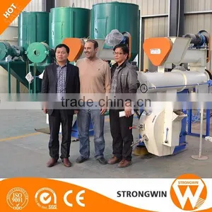 Hot Sale Strongwin 1t/h Feed Machinery Cattle Animal Feed Crusher and Mixer Hammer Mill thumbnail-5