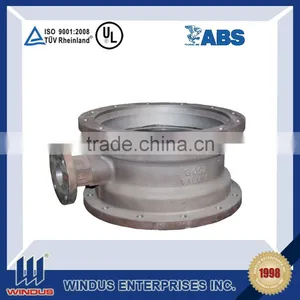 DN1200 PN60 Worm Wheel Drive Butterfly Valve thumbnail-4
