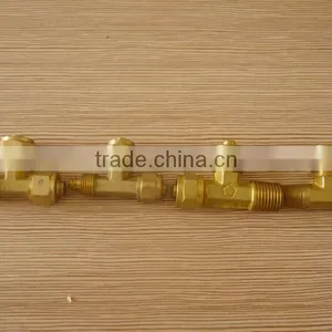 High Quality Tee Three Ways Hose Quick Cross And Compression *6 *8 *10 thumbnail-1