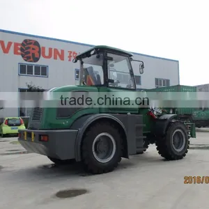 Everun Brand CE Certificated 1.5ton/2ton Telescopic Arm Wheel Loader thumbnail-5