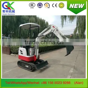 Mini 0.8ton Simple Flexible Narrow Hydraulic Crawler Excavator for Orchard Forest Farm thumbnail-3