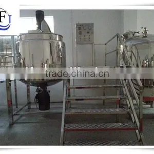 Best Quality and Lowest Price Cosmetic Mixing Tank With Agitator,cosmetic Cram Making Machine thumbnail-4