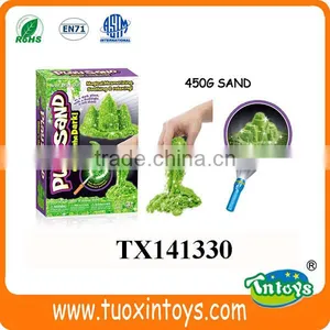 Eco-friendly Safe Kids DIY Play Sand Plastic Molding Intelligent Toys thumbnail-5
