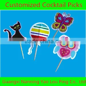 Decoration Toothpicks Flag, Mini Advertising Flag thumbnail-1