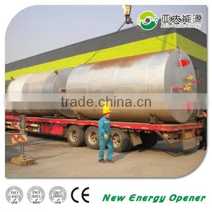 Environmental Protection 10 Tons Waste Tyre Pyrolysis Plant for Sale thumbnail-2