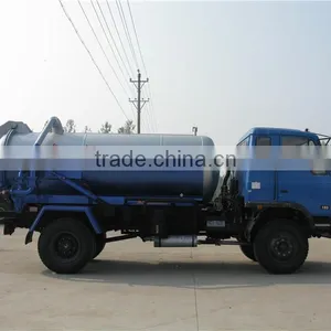 4x2 6m3 Rhd Vacuum Pump Suction Sewage thumbnail-6