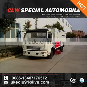 Hot Sale Dongfeng 4x2 Driveway Sweeper Truck thumbnail-1