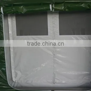PVC CE Army Green Inflatable Refugee Tent for Sale thumbnail-4