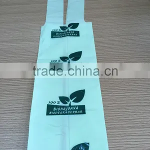 C-fold Biodegradable Vest Shirt Garbage Bags thumbnail-1