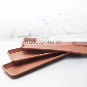 Clay Plastic Small Rectangular Saucers thumbnail-1