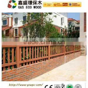 Modern Anti Corrosive Wpc Plastic Composite Fence / Railing thumbnail-1