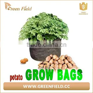 High Quality Black Breathable Felt Fabric Grow Bags thumbnail-5