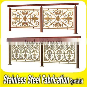 Modern Design Veranda Handrail Aluminum Balcony Fence Railing thumbnail-6