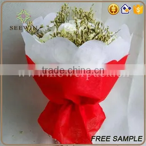 Mesh Fabric Flower Packaging Sleeve thumbnail-4