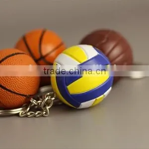 3D Mini Ball Shape Custom Keychain thumbnail-5